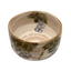 Mino ware matcha bowl with grape design