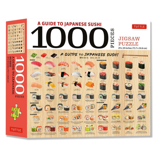 A Guide to Japanese Sushi Jigsaw Puzzle