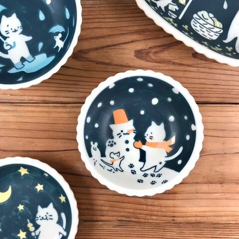 Cats Having a Good Night Tableware Collection  (Limited for Cat Lover Show)