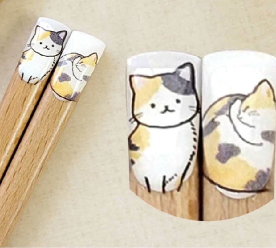 "Cuddling Me Up" Cat Chopsticks : PRE-ORDER NOW *