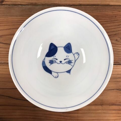 Happy Cat Ramen Bowl (Will be Released in Cat Lover Show in Aug )