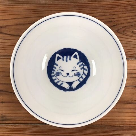 Happy Cat Ramen Bowl (Will be Released in Cat Lover Show in Aug )