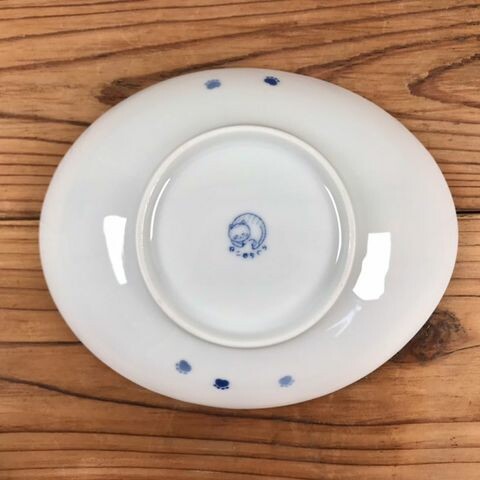 Happy Cat Oval Plates (Will be Released in Cat Lover Show in Aug )