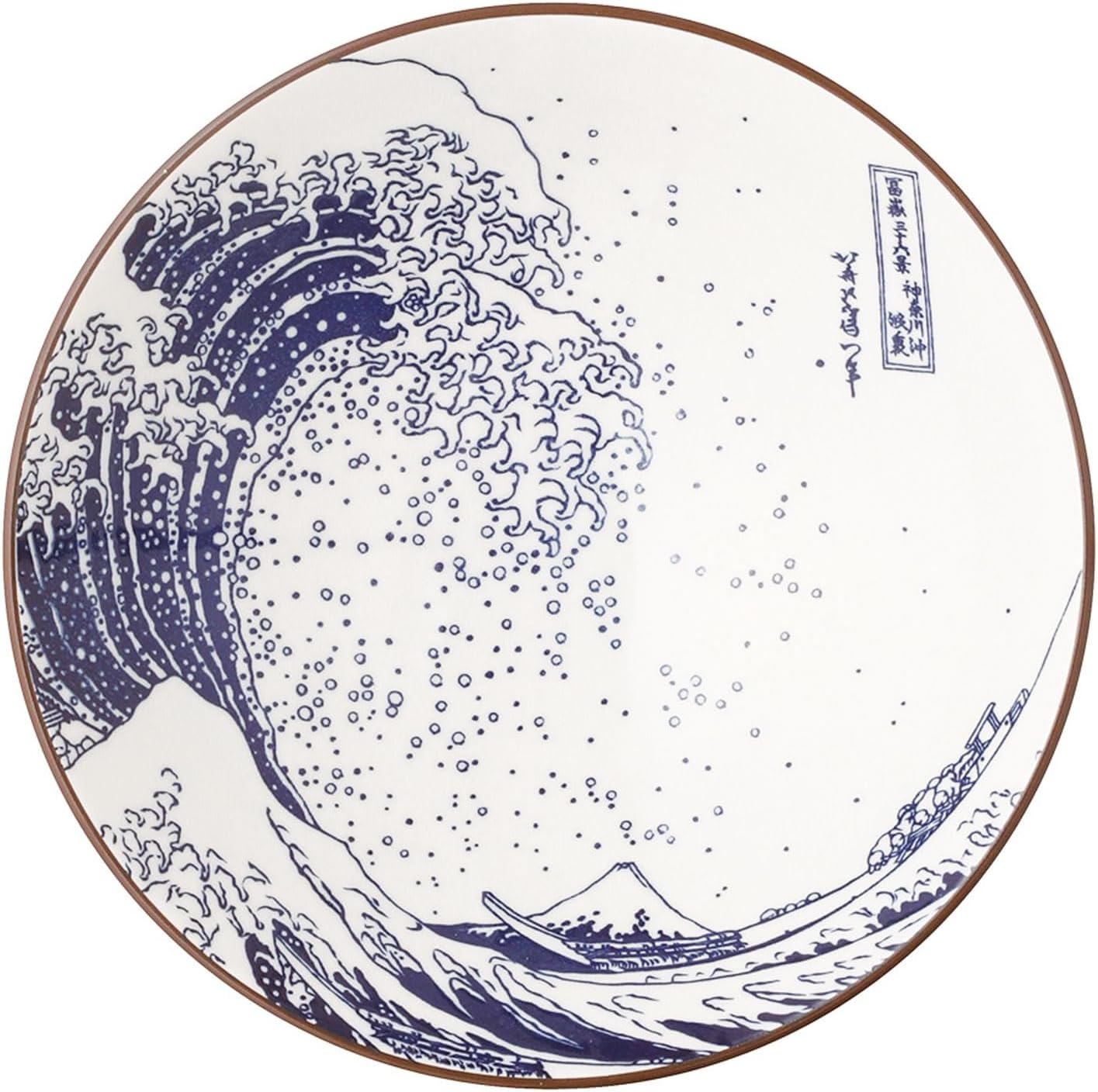 Great Wave Ramen Bowl . Big Bowl as Home Decor