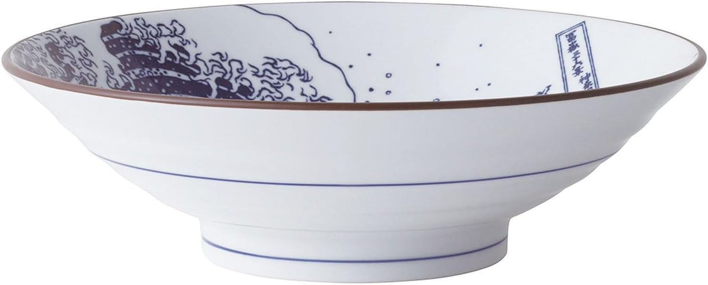 Great Wave Ramen Bowl . Big Bowl as Home Decor