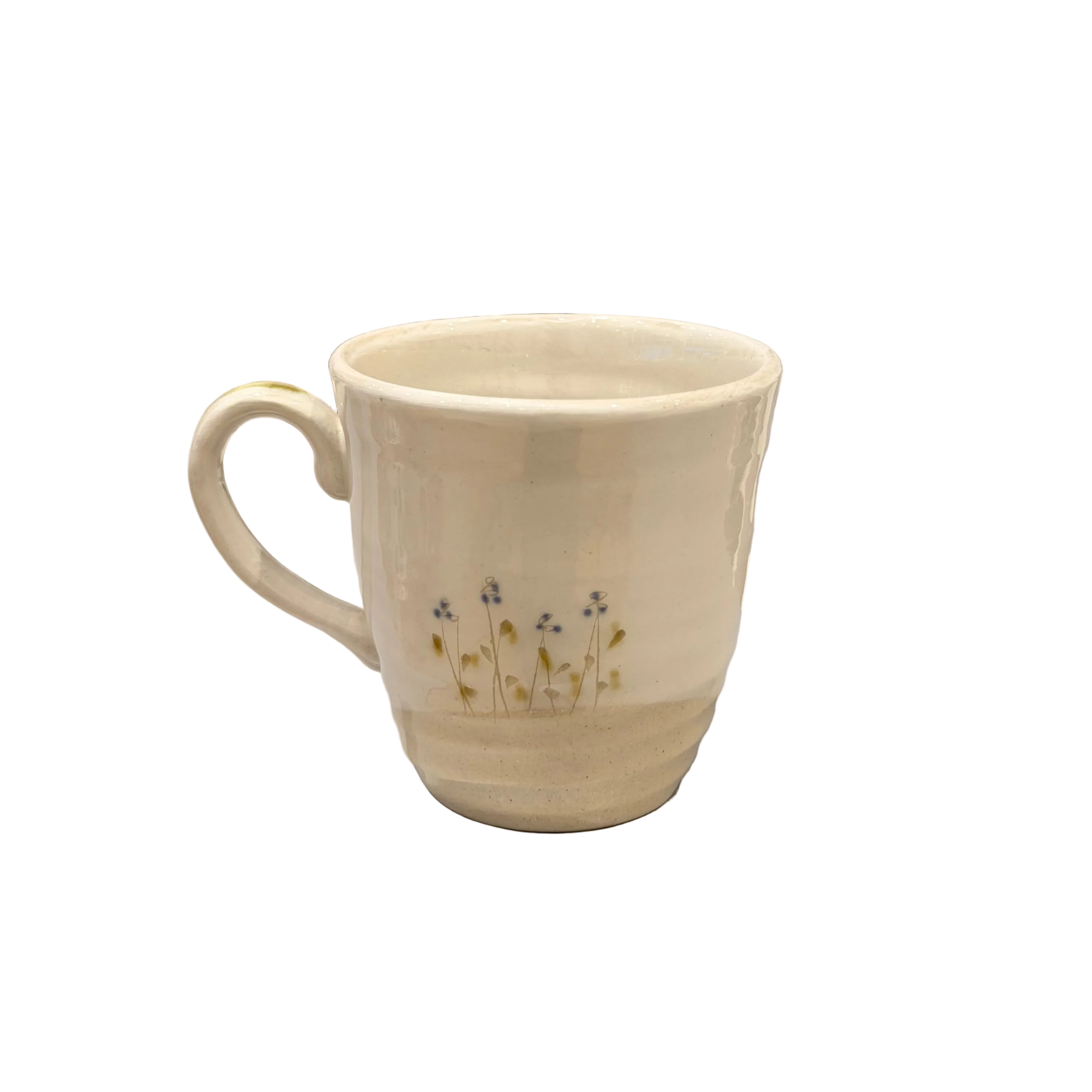 Floral Mug – Natural Beige