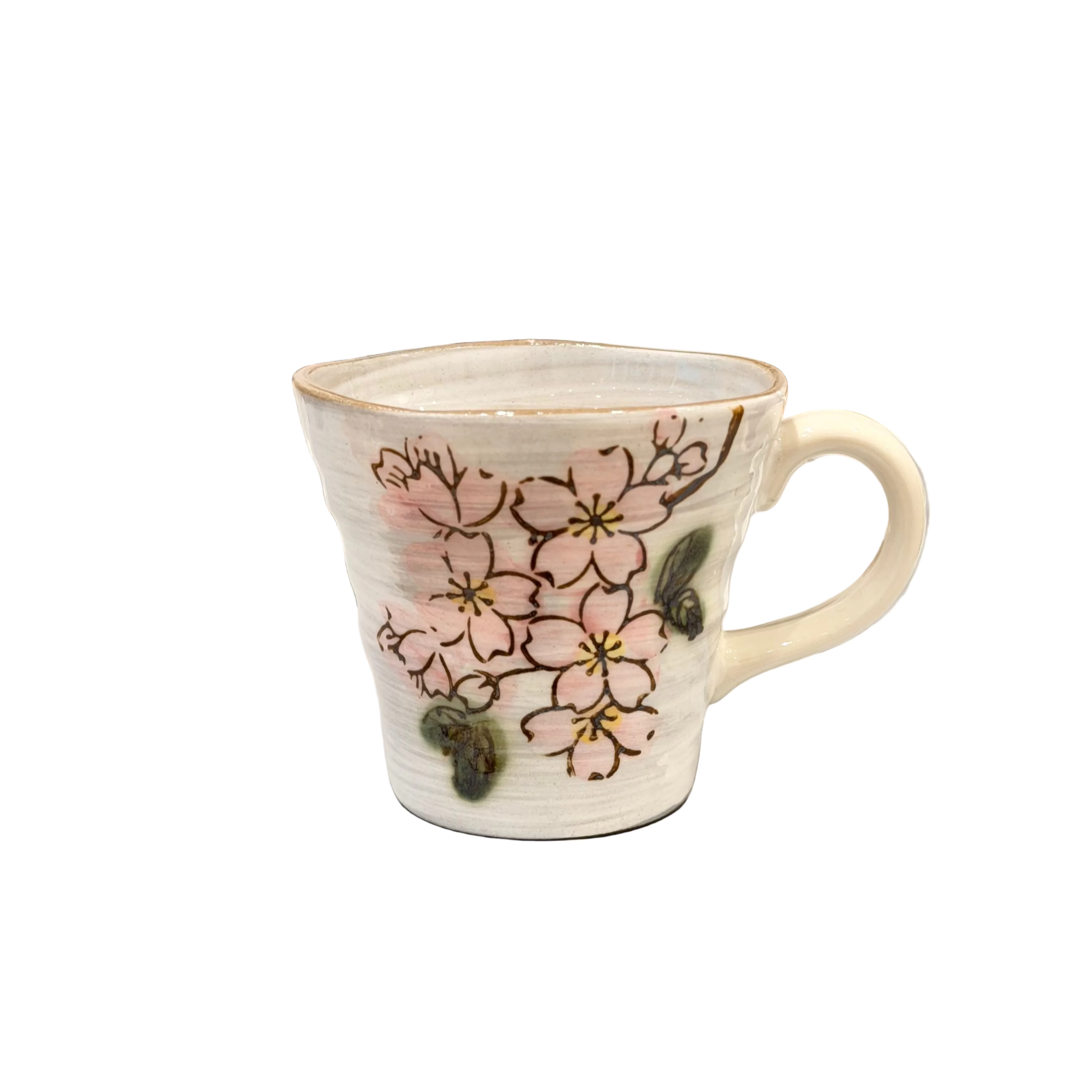 Sakura Blossom Mug – Cream