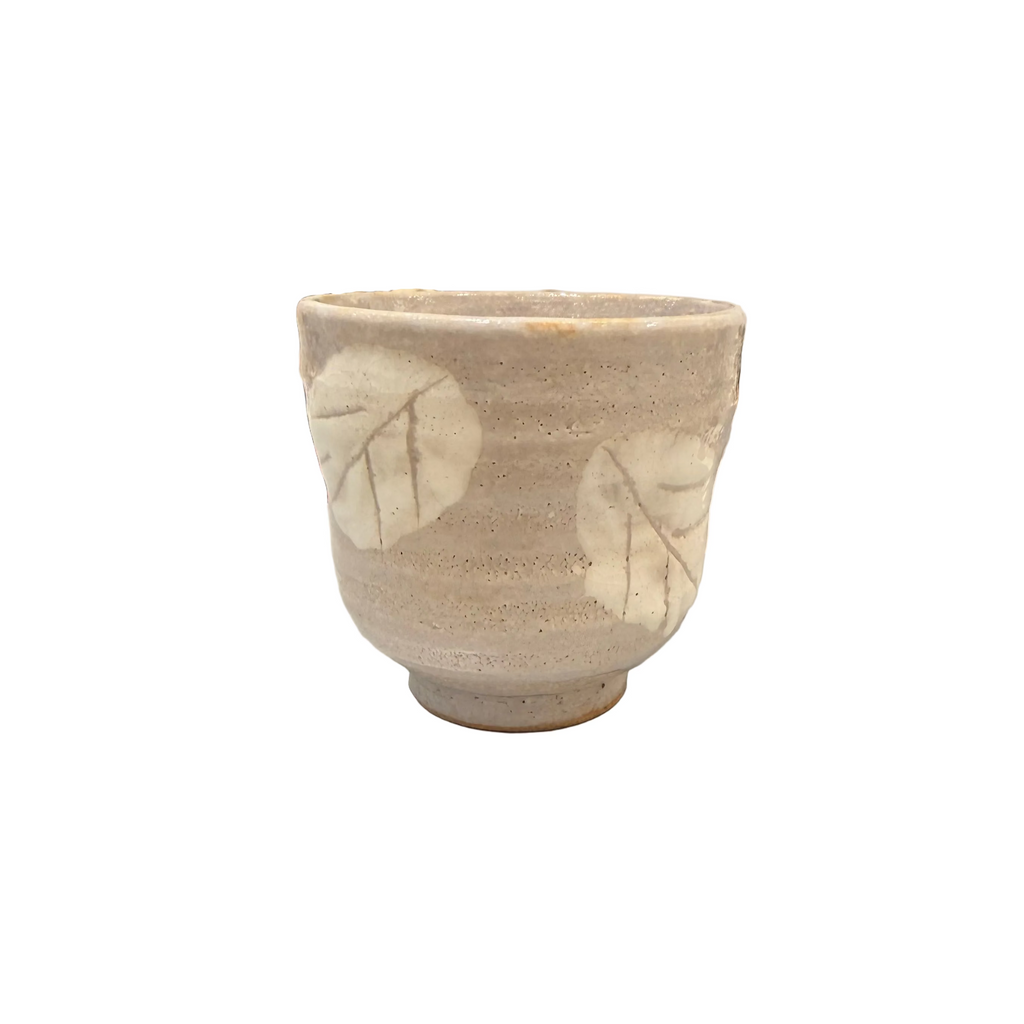 Leaf Relief Ceramic Cup