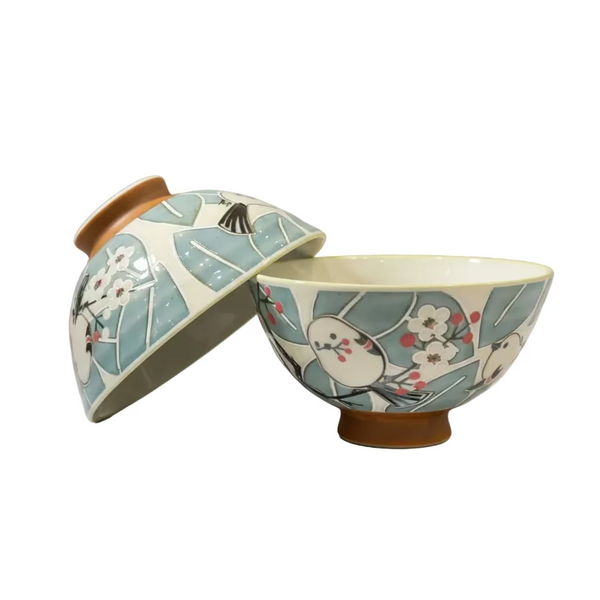 ShimaEnaga (Long-tailed Tit) Rice Bowl