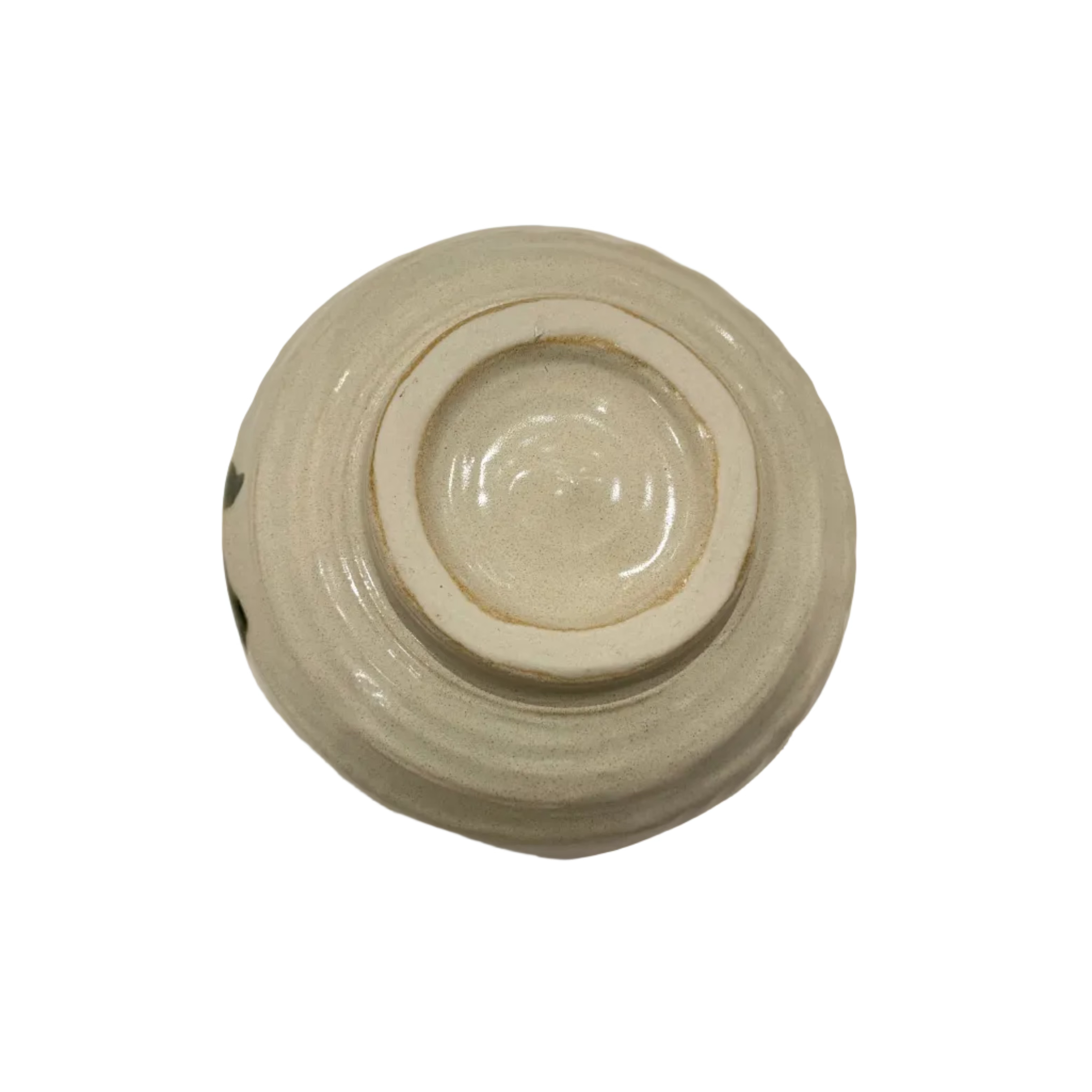 Mino ware White Verdant Line Matcha Bowl