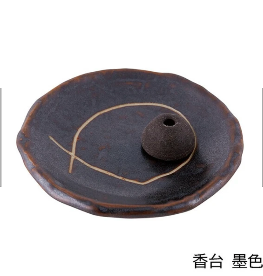 Incense Burner with Plate