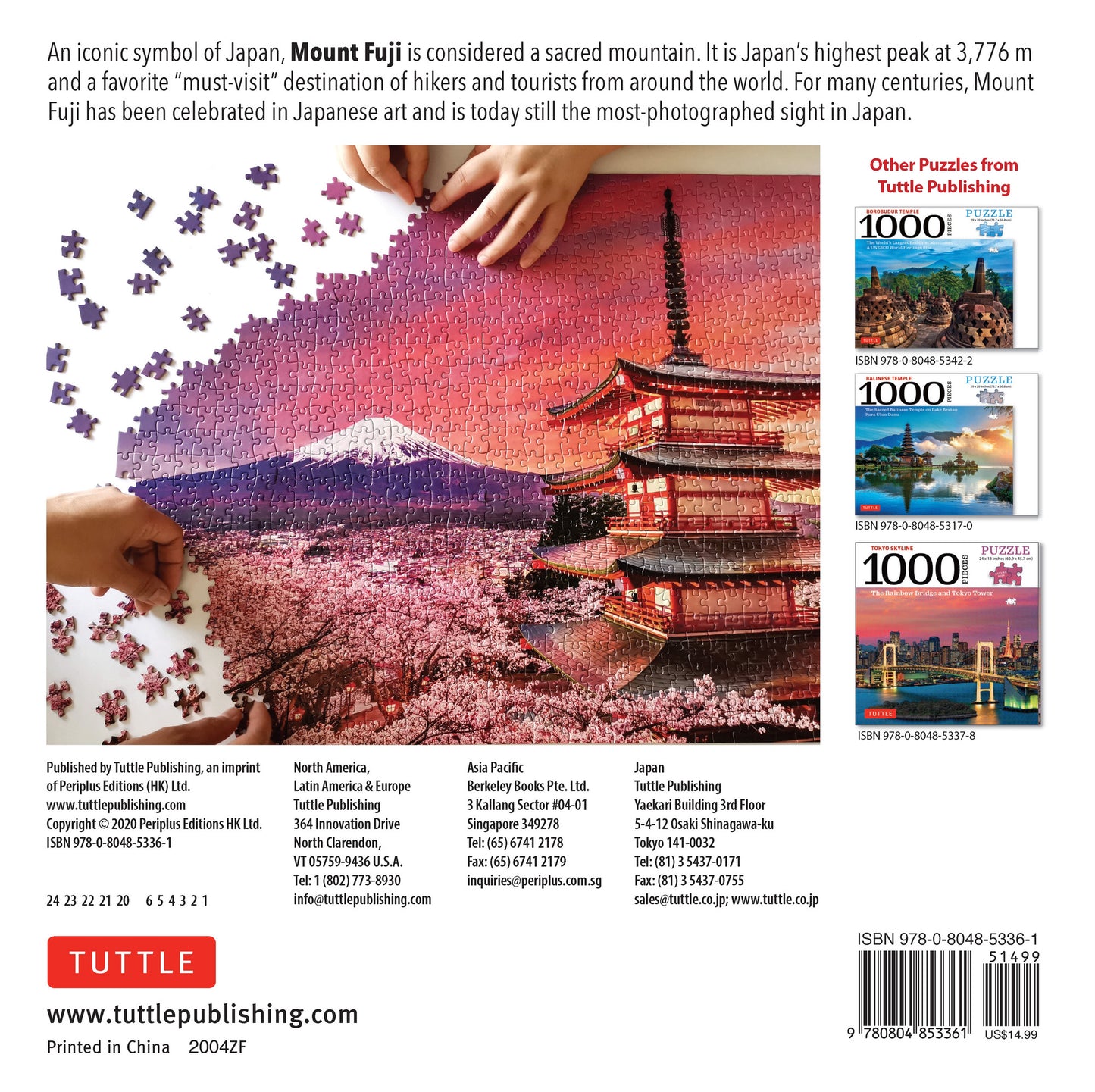 Japan's Mount Fuji in Springtime- 1000 Piece Jigsaw Puzzle