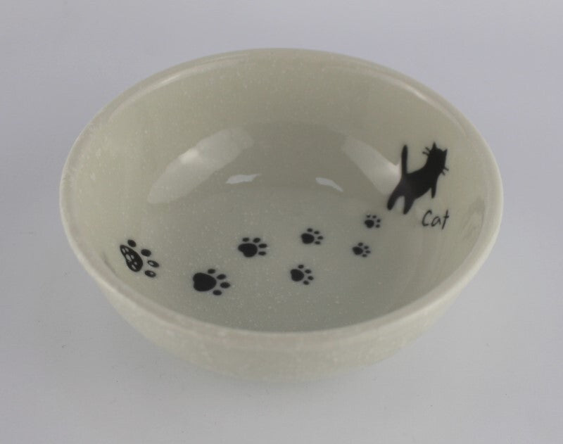 The Black Cat Sneaking Out Bowl (Will Launch in Cat Lover Show)