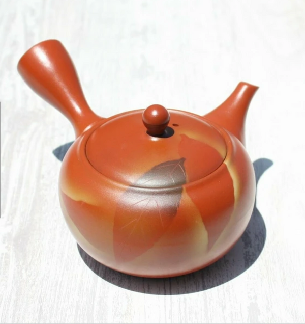 Red Glaze Kyusu Teapot