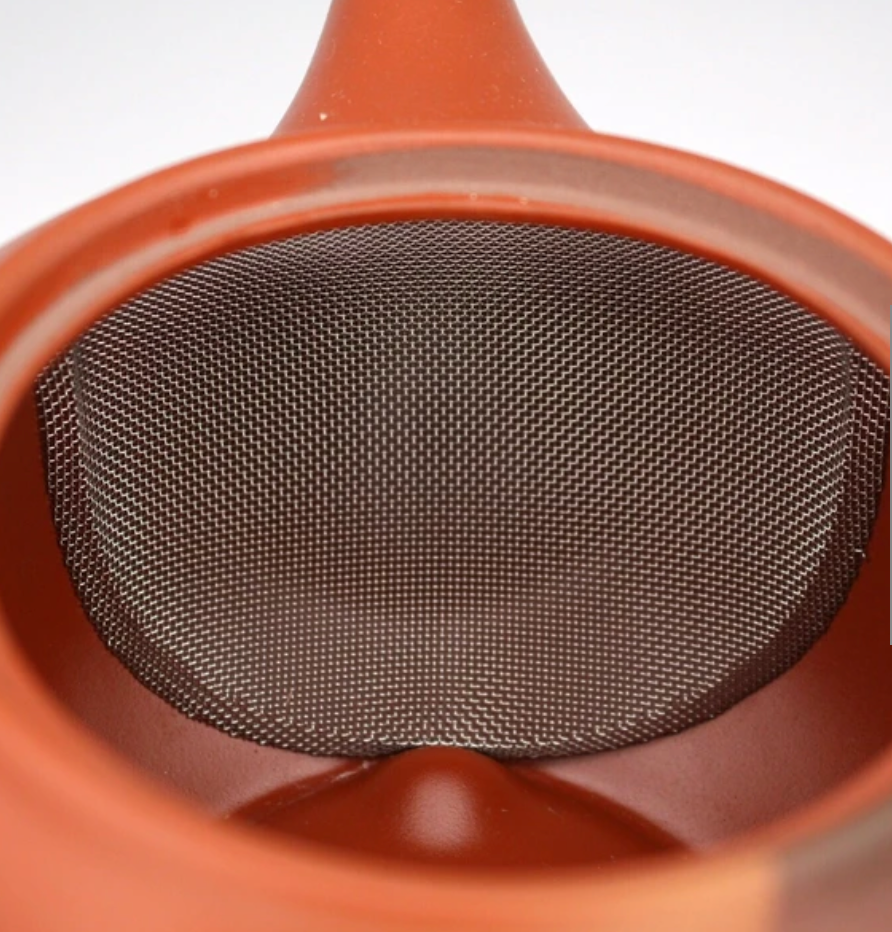 Red Glaze Kyusu Teapot